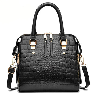 Handbag in Genuine Leather - Mia