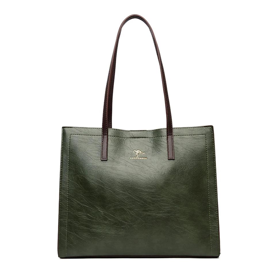 Genuine Leather Handbag - Glim