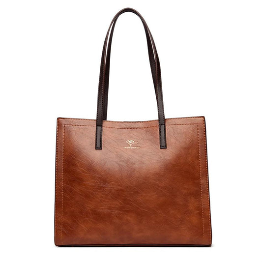 Genuine Leather Handbag - Glim