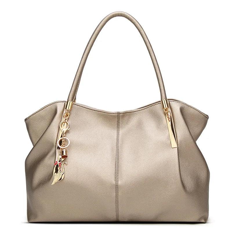 Genuine Leather Handbag - Elisa
