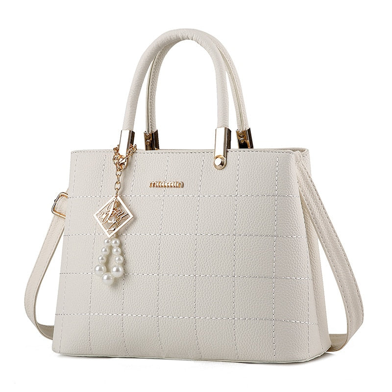 Genuine Leather Handbag - Jael