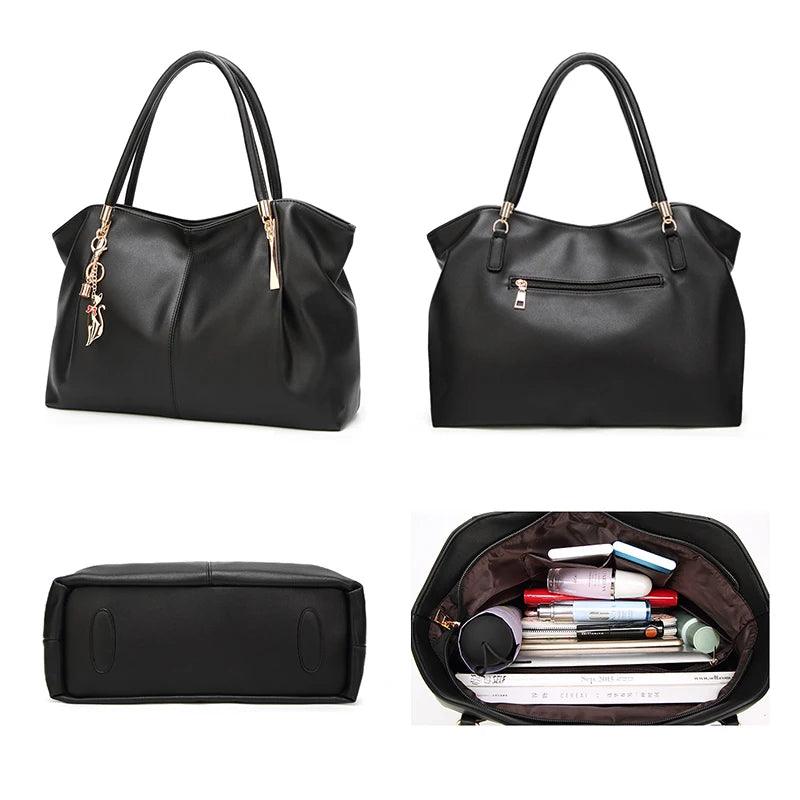 Genuine Leather Handbag - Elisa