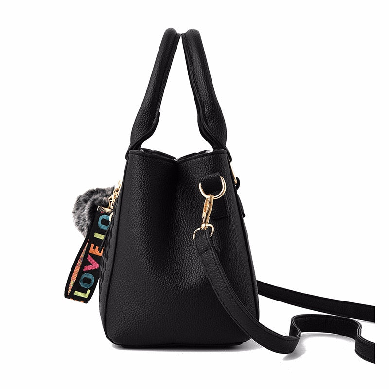 Genuine Leather Handbag - Quitine