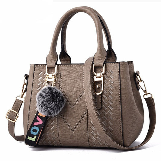 Genuine Leather Handbag - Quitine