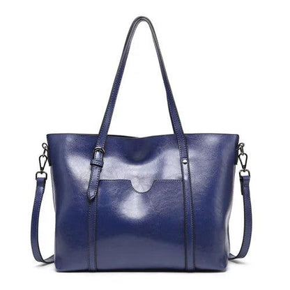 Genuine Leather Handbag - Mother