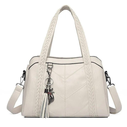Genuine Leather Handbag - Gina