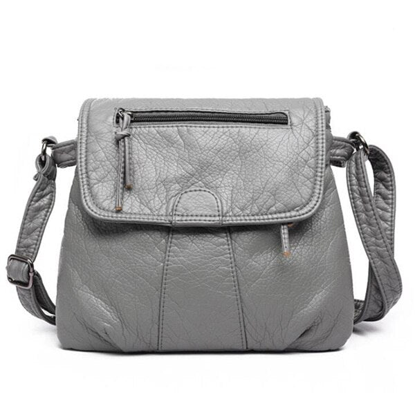 Leather Handbag - Perla