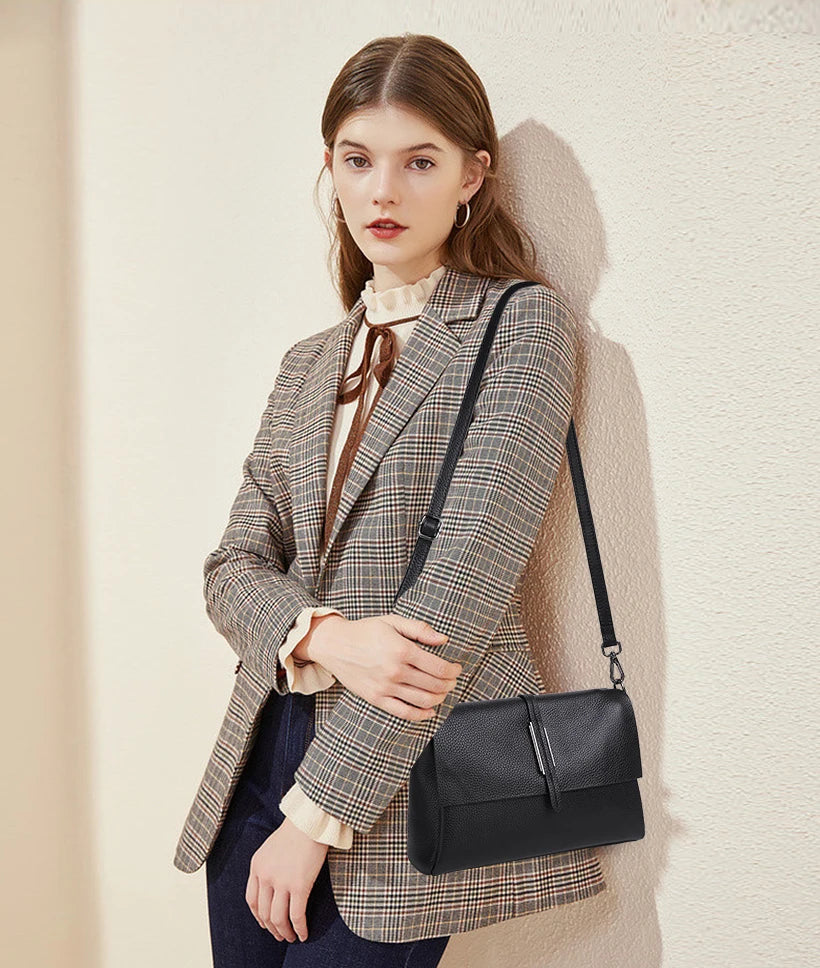 Genuine Leather Handbag Willma