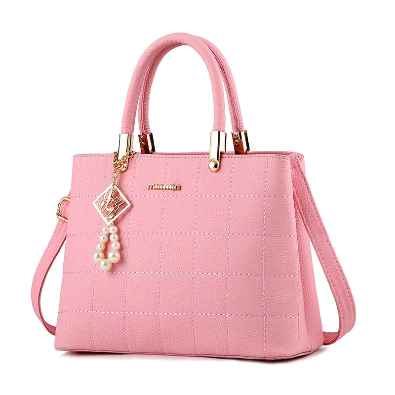 Genuine Leather Handbag - Jael