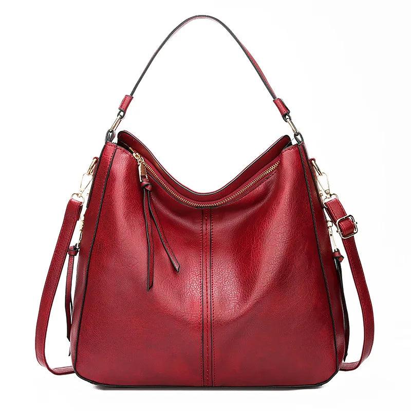 Genuine Leather Handbag - Mila