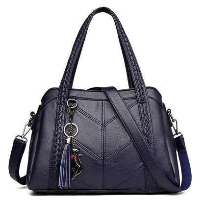 Genuine Leather Handbag - Gina