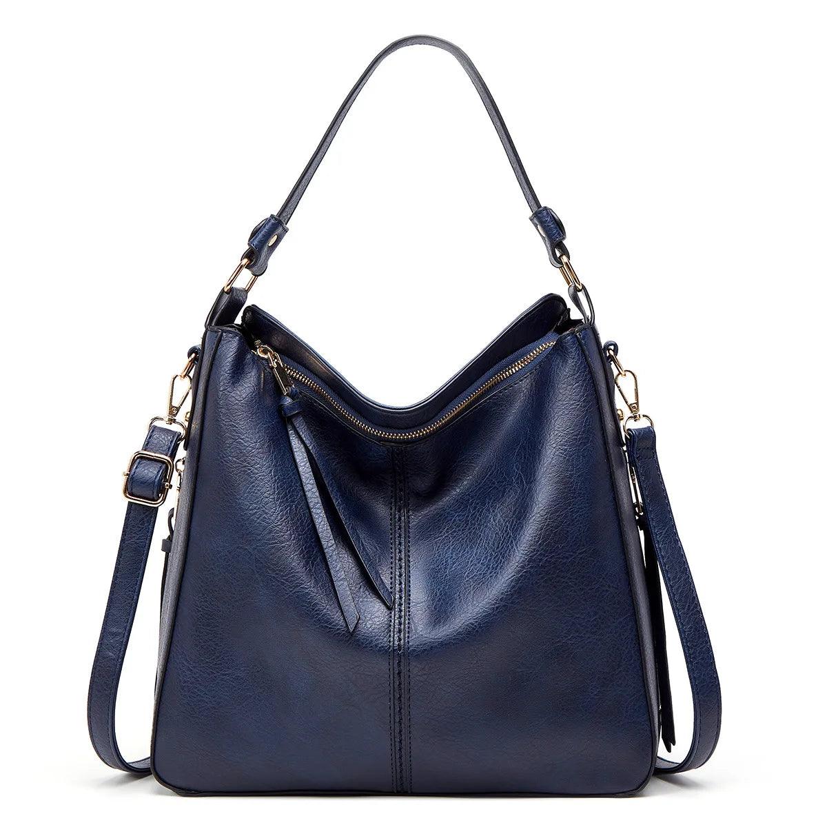Genuine Leather Handbag - Mila