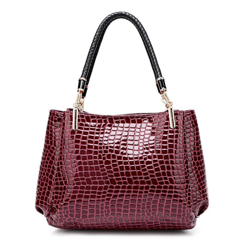 Leather Handbag - Calantha