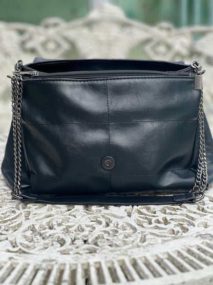 Genuine Leather Handbag - Elaia
