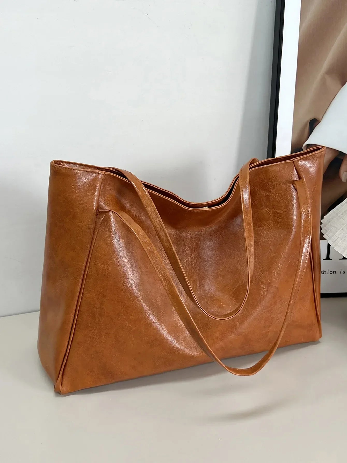 Handbag in Genuine Leather- Mirá