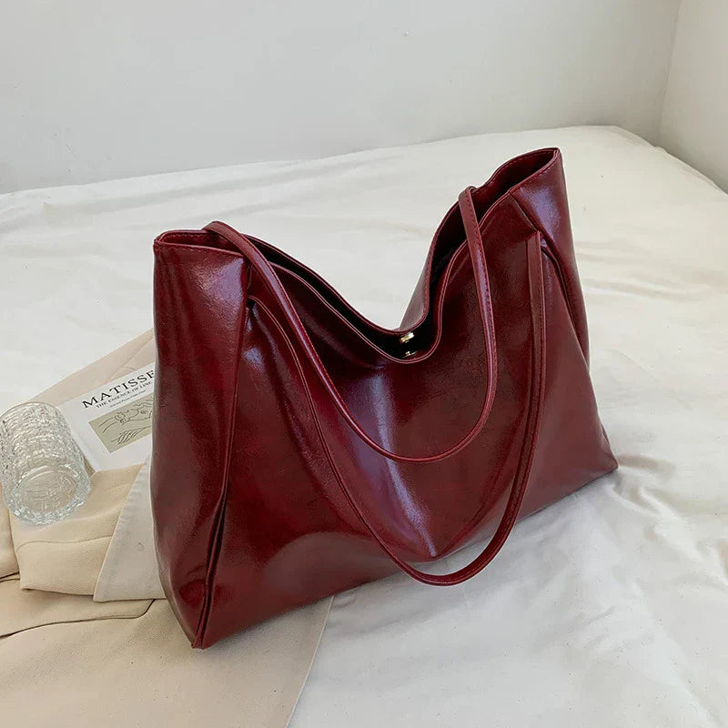 Handbag in Genuine Leather- Mirá