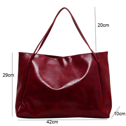 Handbag in Genuine Leather- Mirá