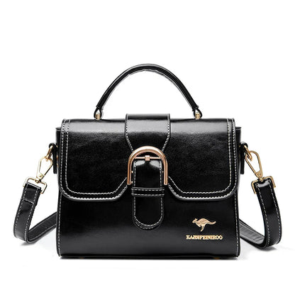 Handbag in Genuine Leather - Nyra