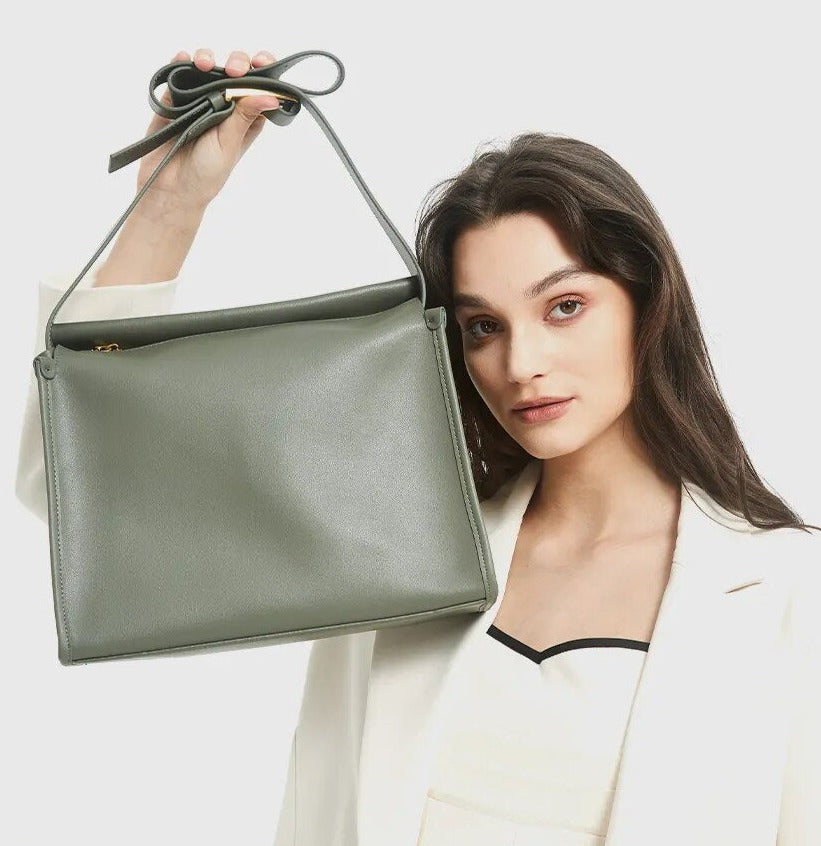 Naomi Genuine Leather Crossbody Handbag