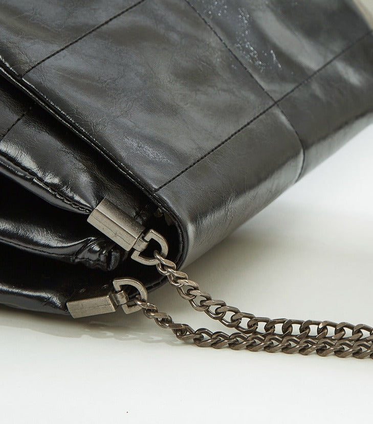 Genuine Leather Handbag - Elaia
