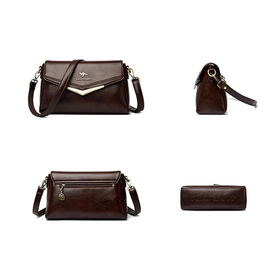 Handbag in Genuine Leather - Lona