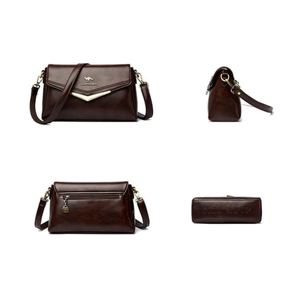 Handbag in Genuine Leather - Lona