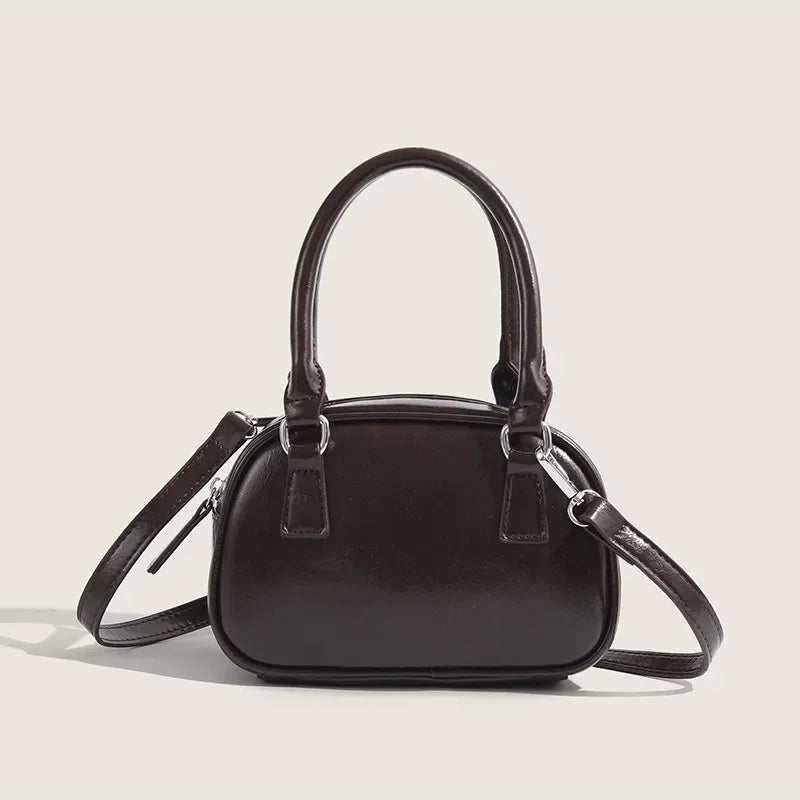 Women's Leather Handbag - Évia