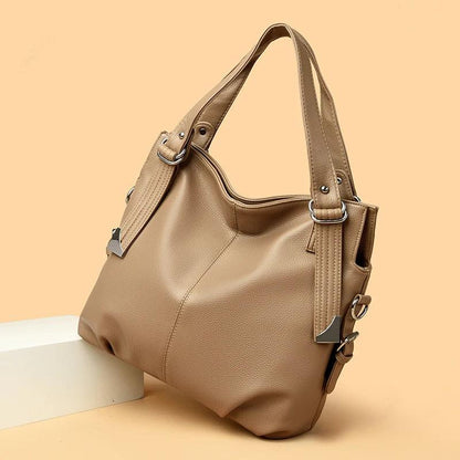 Genuine Leather Handbag - Daisy
