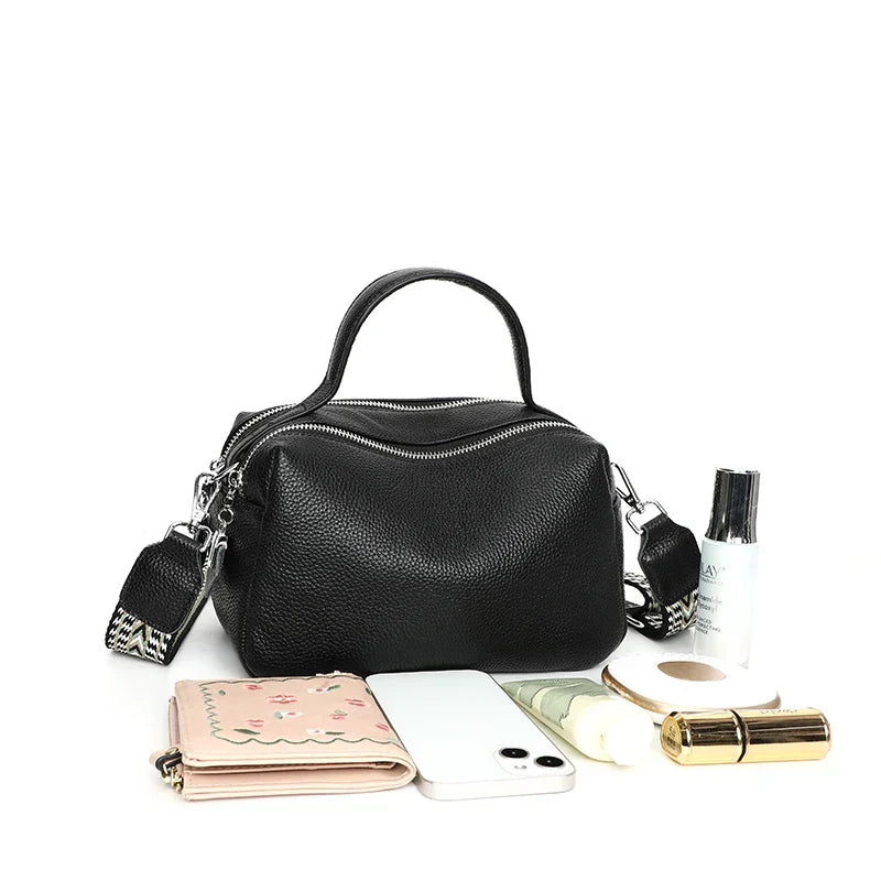 Women's Leather Handbag - Mirabel