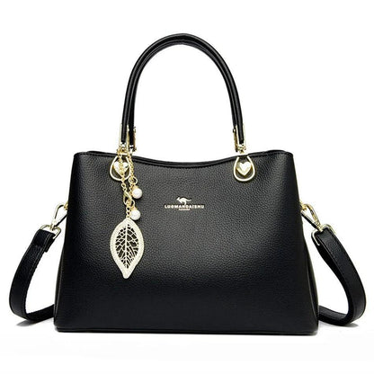 Genuine Leather Handbag - Luxily