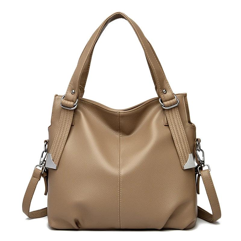 Genuine Leather Handbag - Daisy