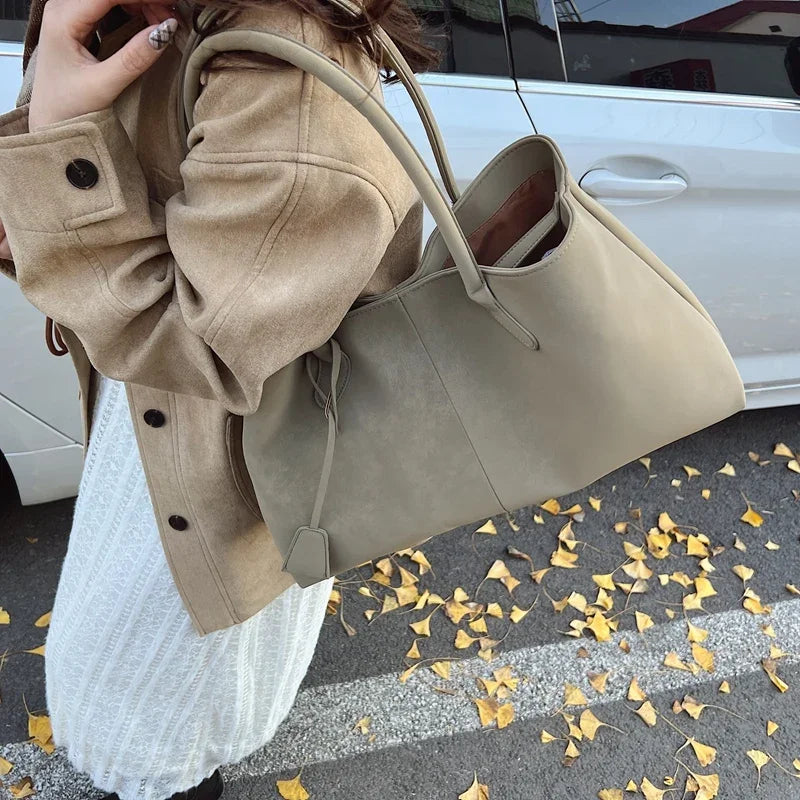 Suede Handbag - Zarine