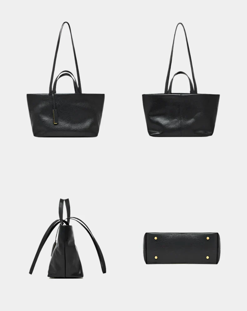 Genuine Leather Tote Bag Joana