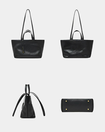 Genuine Leather Tote Bag Joana
