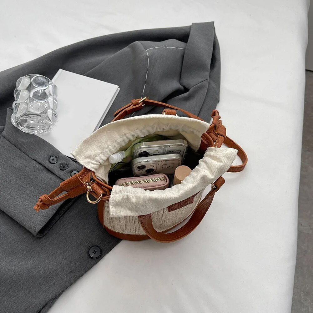 Rita Straw Handbag