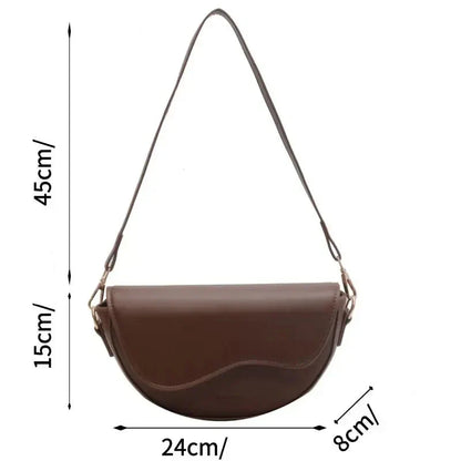 Genuine Leather Handbag - Adele