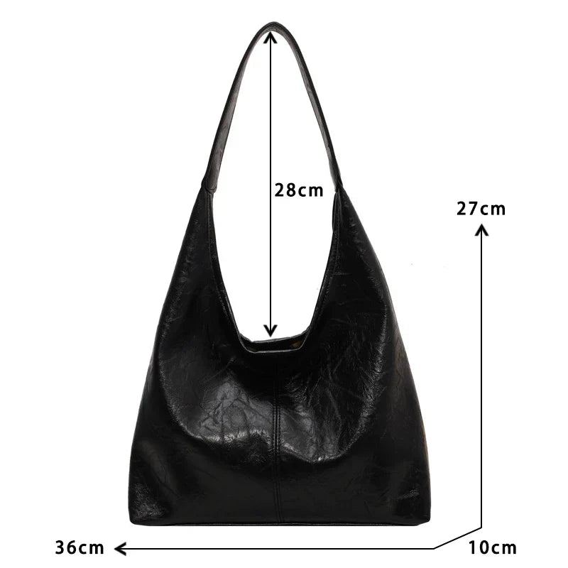Handbag in Genuine Leather - Erica
