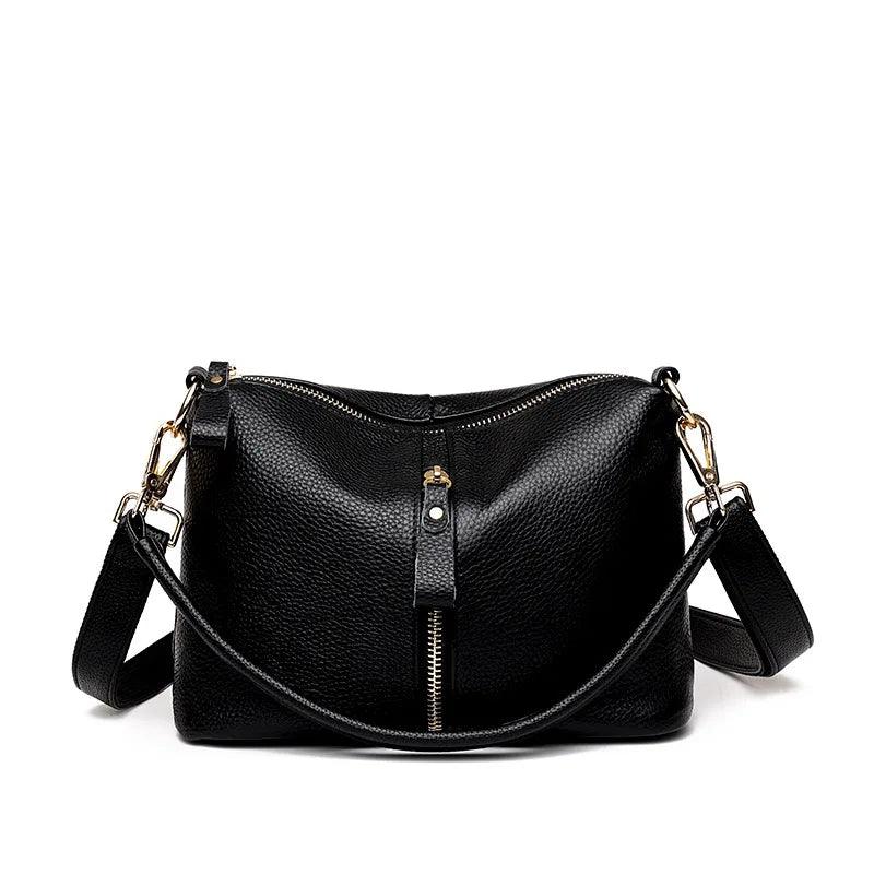 Genuine Leather Handbag - Tatiana