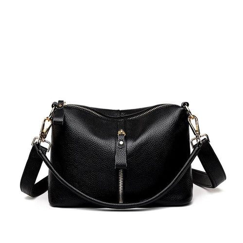 Genuine Leather Handbag - Tatiana