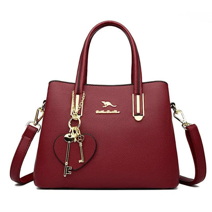 Genuine Leather Handbag - Viour