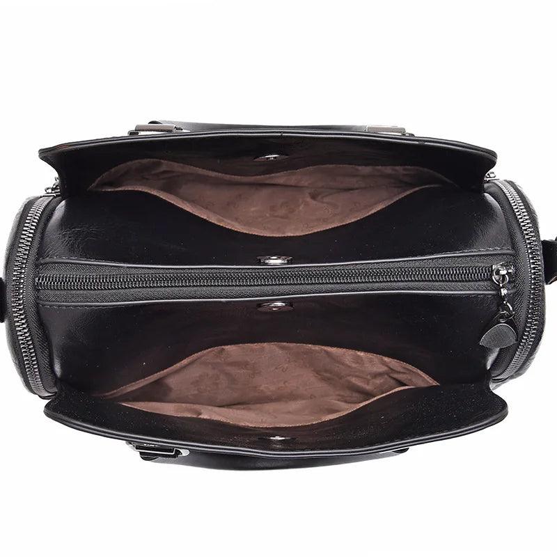 Genuine Leather Handbag - Aurora
