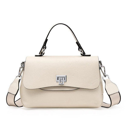 Compact Genuine Leather Handbag - Melbourn