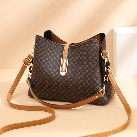 Leather Handbag - Yalena