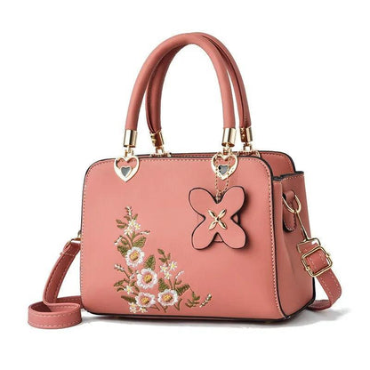 Leather Handbag - Floraris