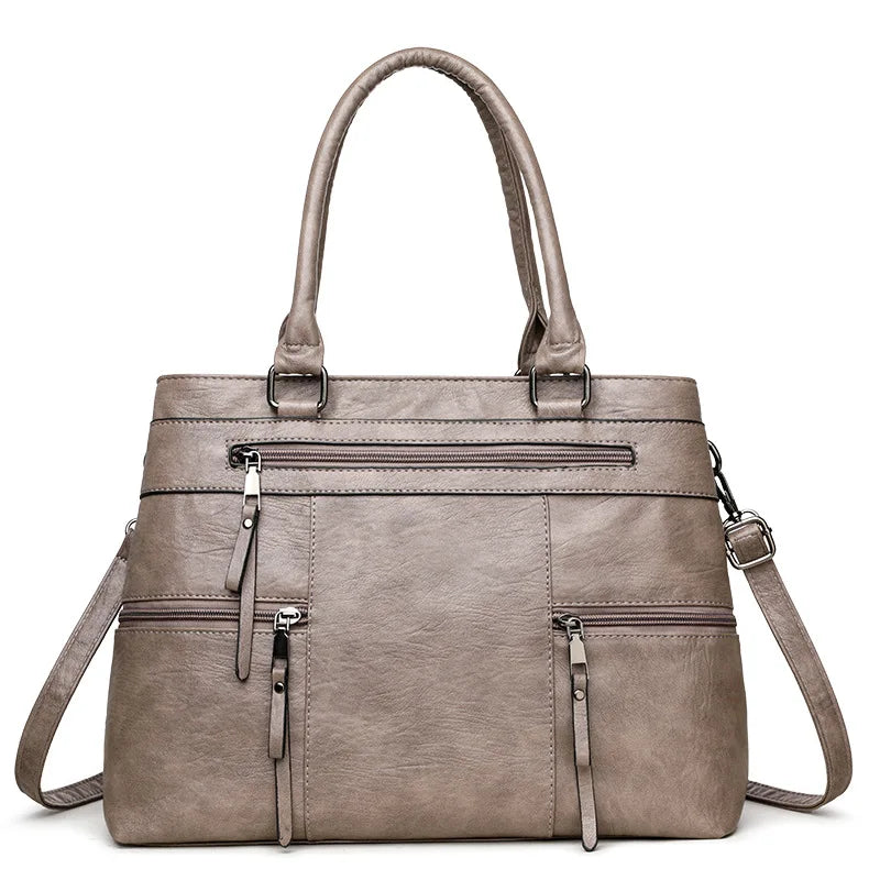 Handbag in Genuine Leather - Verse