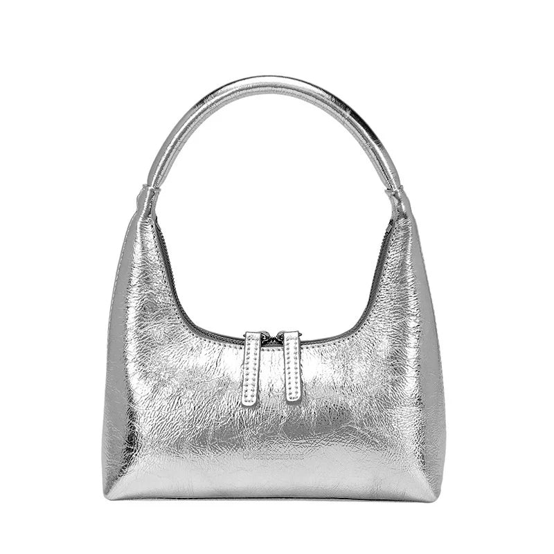 Genuine Leather Baguette Bag Aurora