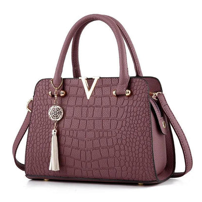 Genuine Leather Handbag - Veneza