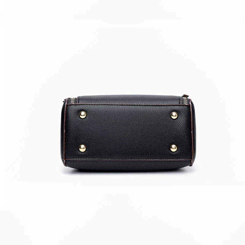 Genuine Leather Handbag - Masy