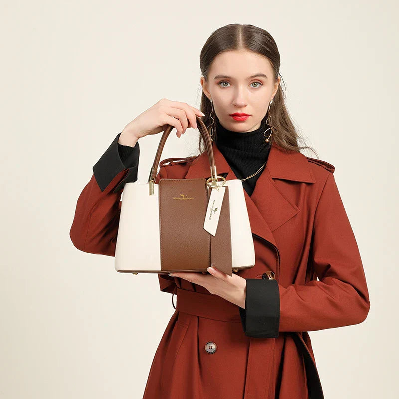 Genuine Leather Women's Handbag - Tamar