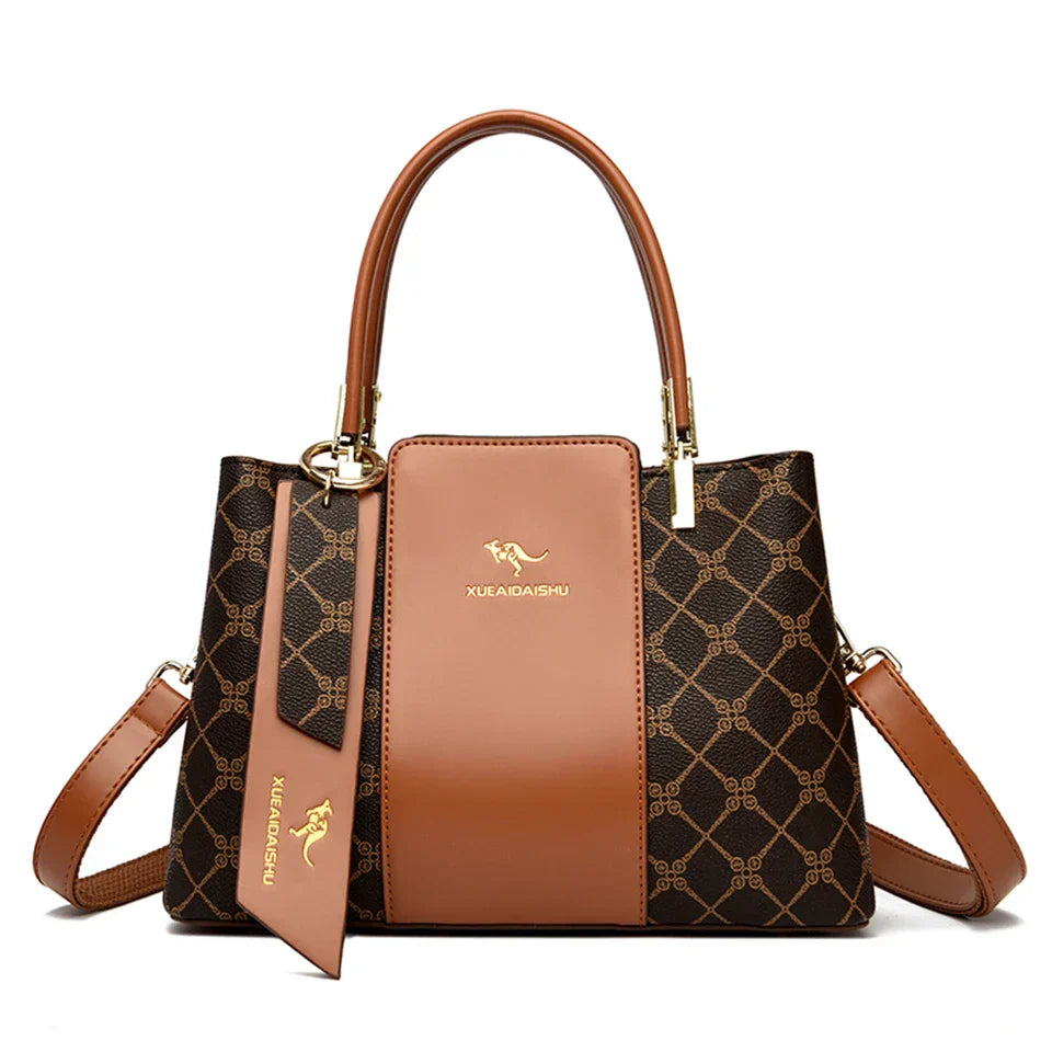 Genuine Leather Women's Handbag - Tamar